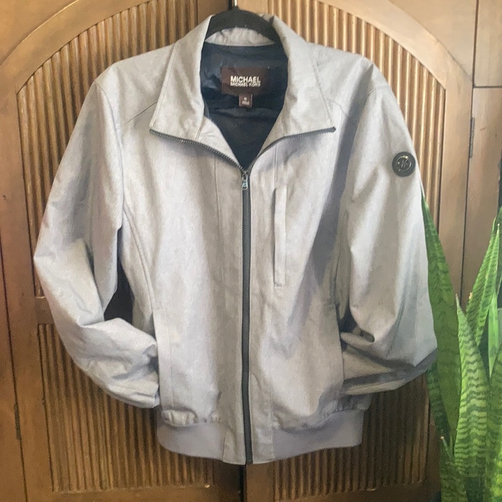 Michael Kors mens Grey light spring jacket size small